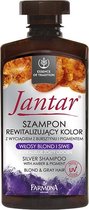 Farmona Jantar-  Kleur revitaliserende shampoo voor platina blond en grijs haar