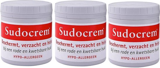 Sudocrem - Luierzalf - 3 x 250 Gram Voordeelverpakking