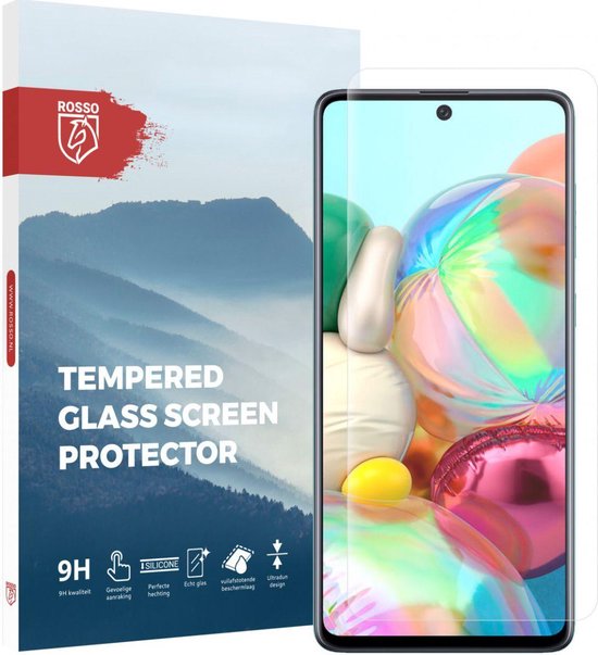 Rosso Samsung Galaxy A71 9H Tempered Glass Screen Protector | bol.com