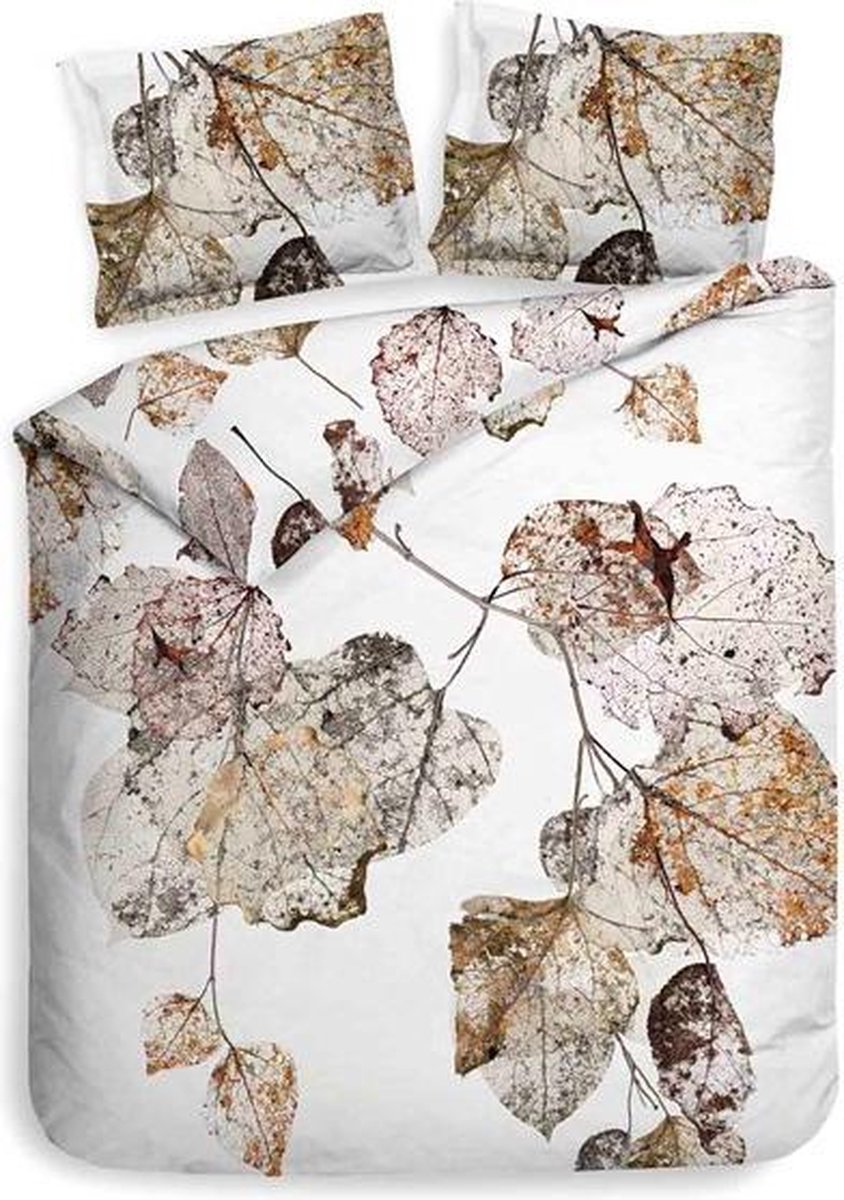 Heckettlane Heckett & Lane Lin - Dekbedovertrek - 2 kussenslopen - Tawny Brown