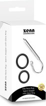ZENN Elite penis plug, sperma stopper met eikel ring