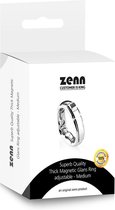 ZENN super kwaliteit verstelbare, magnetische eikelring