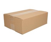 FOB - Verzenddoos - Verzenddozen - 37,5x30x10 CM - Doosjes Karton - 10 Stuks