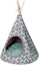 Cat tent, tipi 50 x 50 x 70 cm mint-green