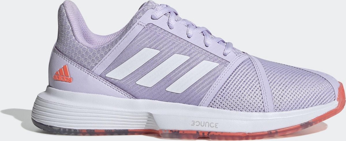adidas CourtJam Bounce W Dames Sportschoenen - Signal Coral - Maat 39 1/3 |  bol.com