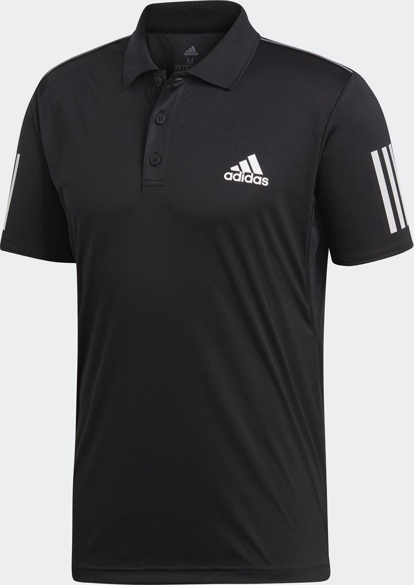 Adidas Club 3Stripes Polo Tennis Shirt Tenniskleding Heren