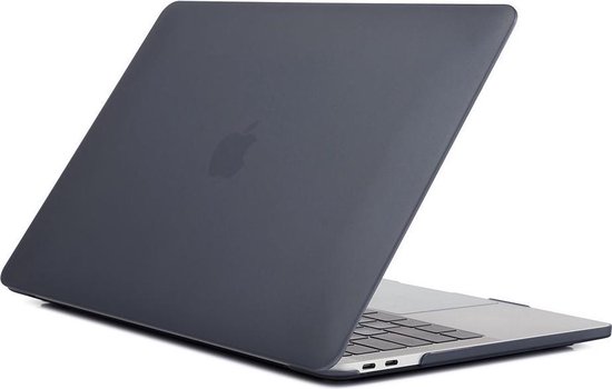 Shop4 - Geschikt voor MacBook Pro 16-inch (2019) Hoes - Hardshell Cover Mat Zwart - Shop4