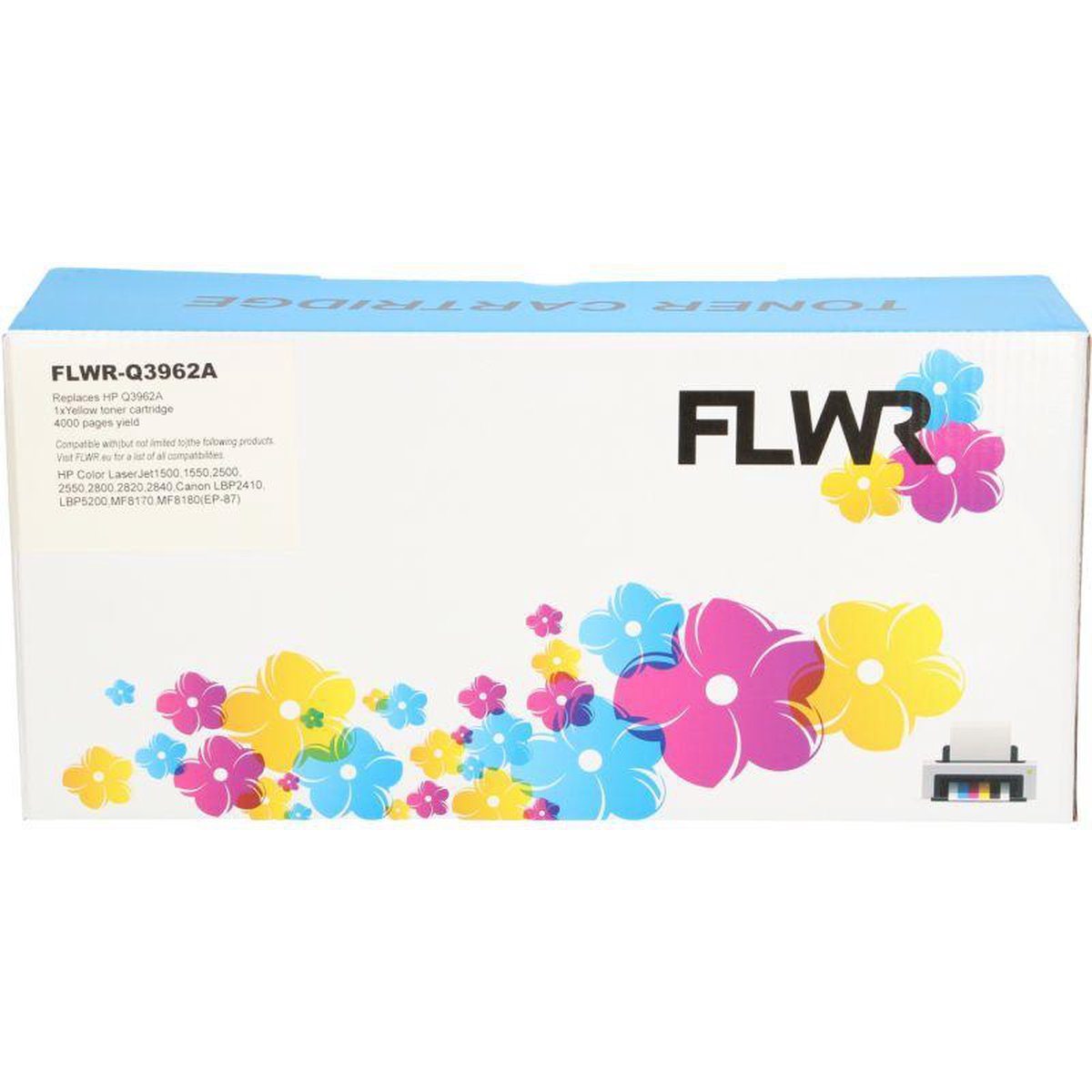FLWR - Toner / 122A / 701Y / Geel- Geschikt voor HP