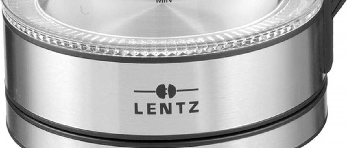 Alpina Waterkoker - Elektrisch - LED - Glas - RVS - Snoerloos - 1,7