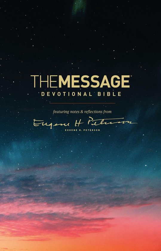The Message Devotional Bible