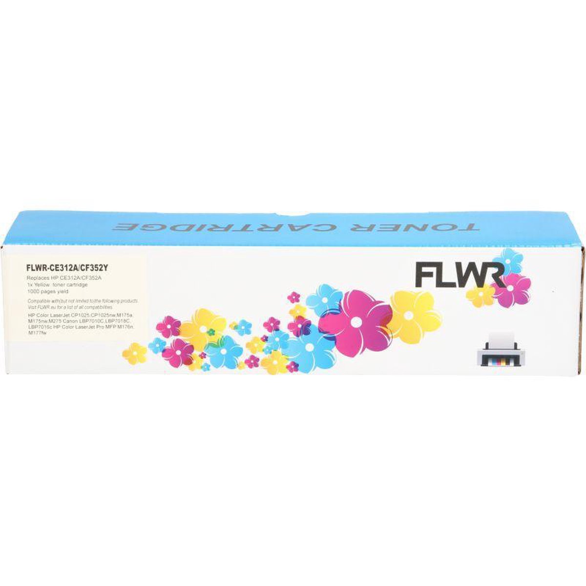 FLWR - Toner / 126A / Geel - Geschikt voor HP