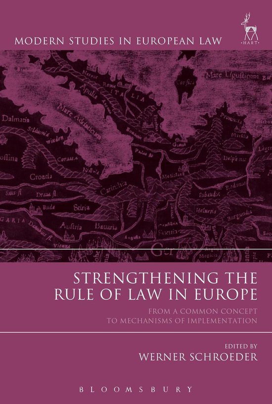 Modern Studies in European Law - Strengthening the Rule of L ... - cover
