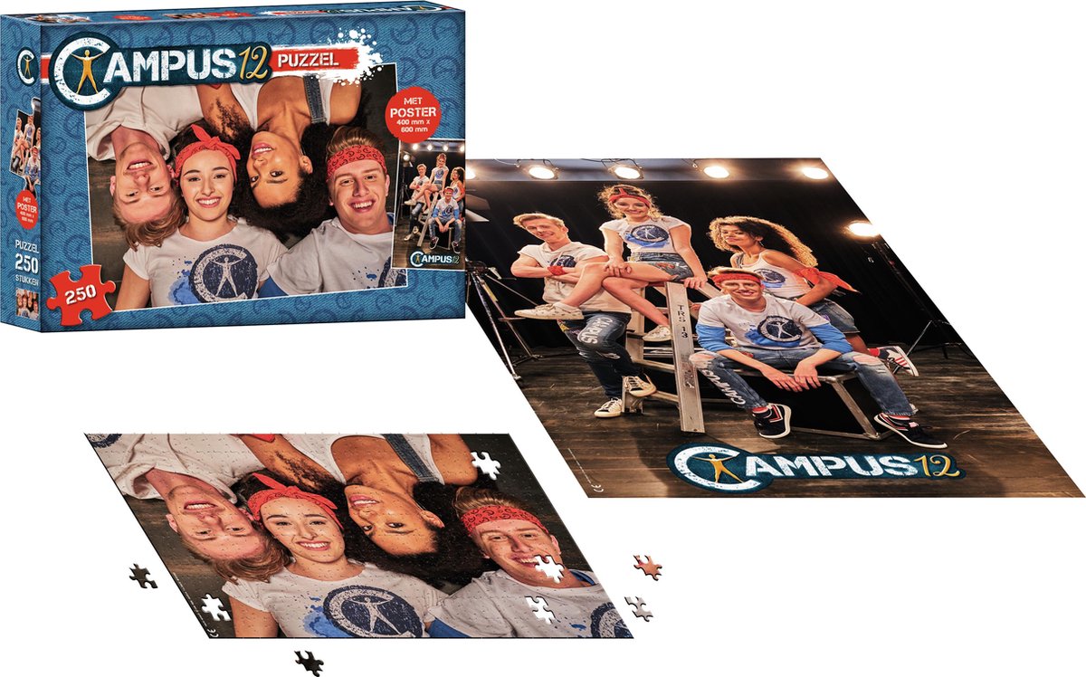 Campus 12 - puzzel met poster