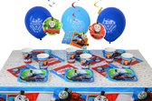 Thomas de Trein Versiering voor Verjaardag met Thomas de Trein Feestdecoratie | Feestpakket 12 kinderen