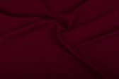Texture/Polyester stof - Bordeaux rood - 25 meter