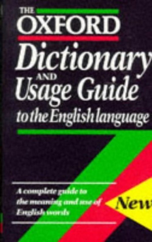 9780198613121 - The Oxford Dictionary and Usage Guide to the English Language
