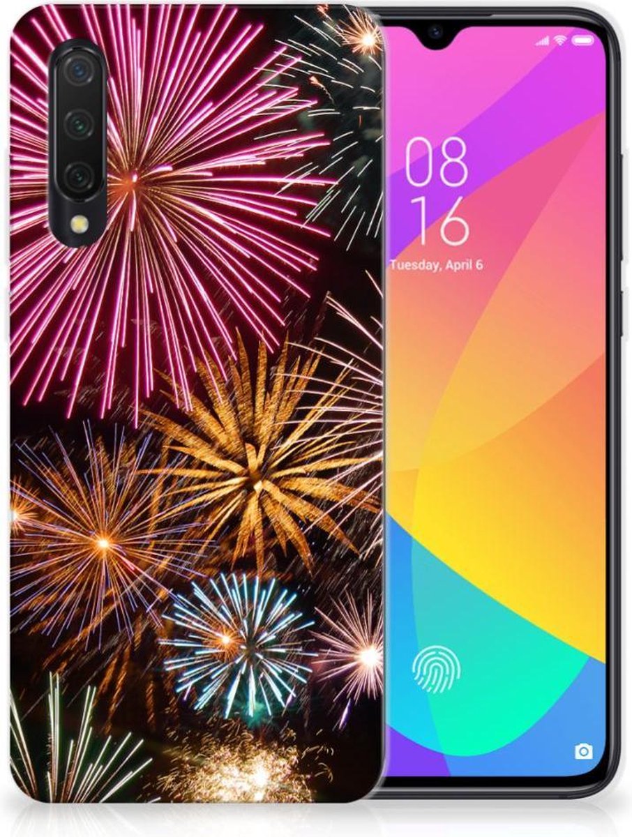 Xiaomi Mi 9 Lite Silicone Back Cover Vuurwerk