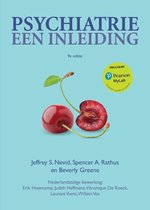 Samenvatting Psychiatrie, een inleiding, met MyLab NL toegangscode, ISBN: 9789043033541  Psychopathologie En Medische Basiskennis