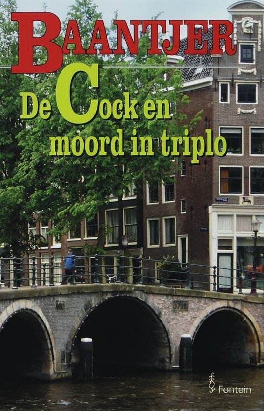 Cover van het boek 'De Cock en moord in triplo' van A.C. Baantjer