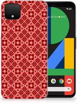 Google Pixel 4 XL TPU bumper Batik Red