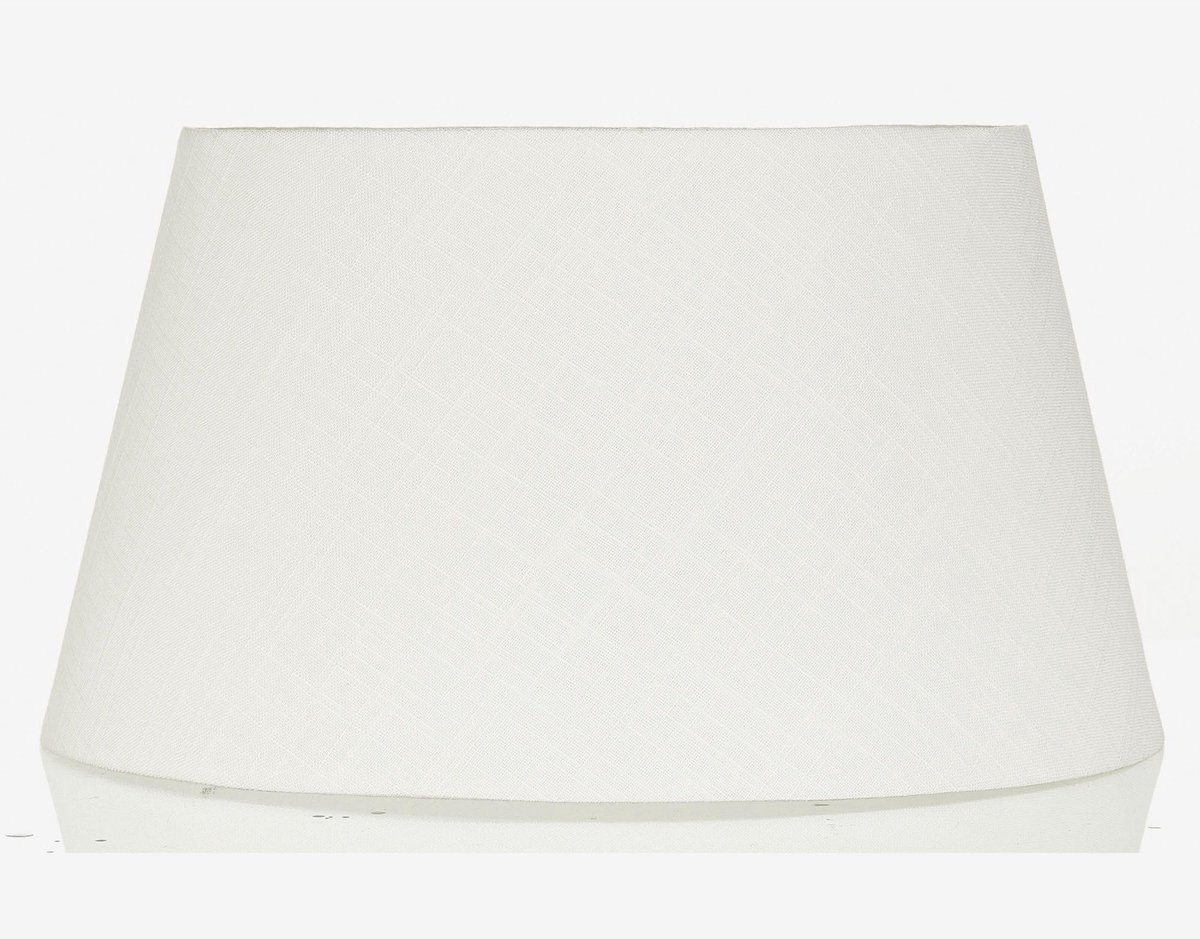 Lampenkap Textiel - wit - Ø30 cm - verlichting - lamp onderdelen - wonen - rond