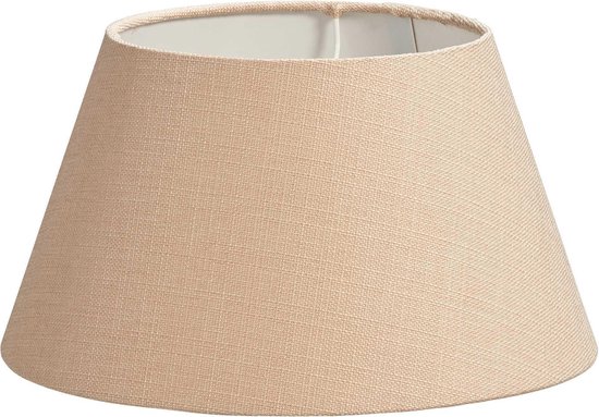 Lampenkap Textiel -  nude/ licht roze - Ø20 cm - verlichting - lamp onderdelen - wonen - rond