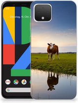 Google Pixel 4 TPU Hoesje Koeien