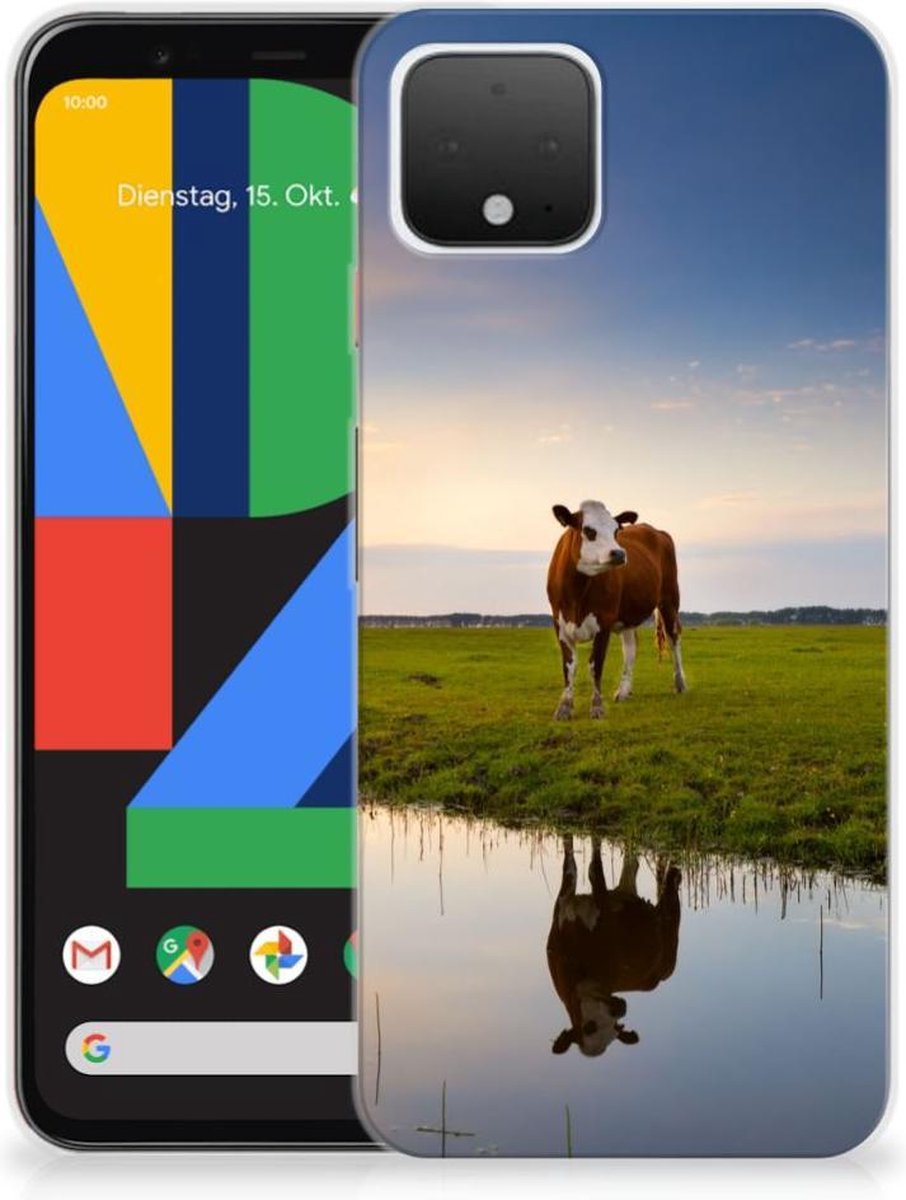 Google Pixel 4 TPU Hoesje Koe