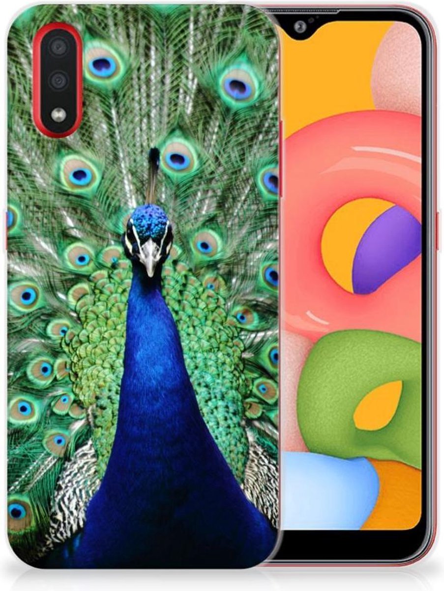 Samsung Galaxy A01 TPU Hoesje Pauw