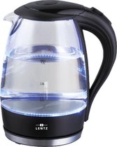 Lentz 74101 - Waterkoker - 1.7 liter - glas - zwart