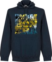 La Bombonera Boca Ultras Hoodie - Navy - L