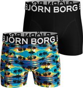 Bjorn Borg Sunset  Onderbroek - Maat XL  - Mannen - blauw/geel/zwart