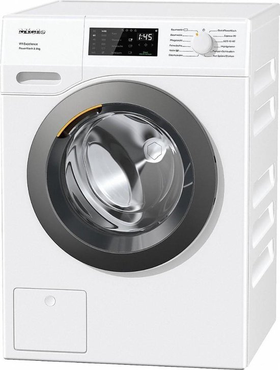 bol.com | Miele WED335WPS wasmachine Vrijstaand Voorbelading Wit 8 kg 1400  RPM A+++