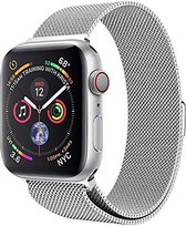 Horlogeband van RVS voor Apple Watch Series 1/2/3/4/5 | 42/44 mm | Horloge Band - Horlogebandjes | Zilver