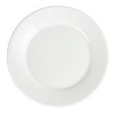 Olympia Whiteware borden met brede rand | 23 Ø cm | 12 Stuks