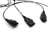 Axtel Trainingkabel Y met MUTE