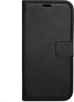 ADEL Kunstleren Book Case Hoesje Geschikt voor Samsung Galaxy A70(s) - Zwart
