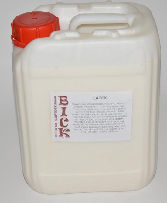 invoeren Voorzichtigheid snel Latex vloeibaar of vloeibaar rubber 20 liter verpakking | bol.com