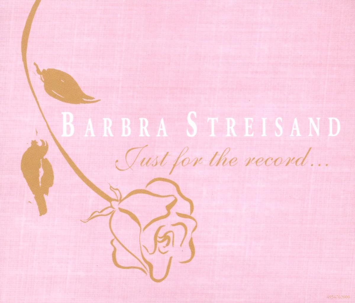 Just For The Record..., Barbra Streisand | CD (album) | Muziek | bol