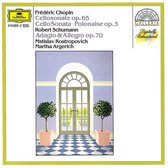 Mstislav Rostropovich, Martha Argerich - Chopin: Cello Sonata; Polonaise / Schumann: Adagio (CD)