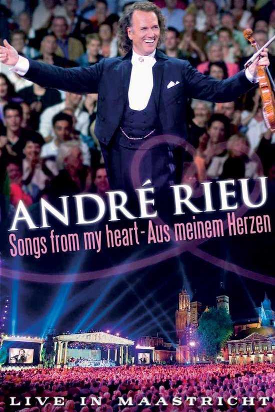 Cover van de film 'Andre Rieu - Songs From My Heart'
