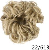 Messy hair bun scrunchie #22/613 Ash Blonde