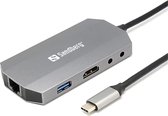 Sandberg USB-C 6in1 Travel Dock
