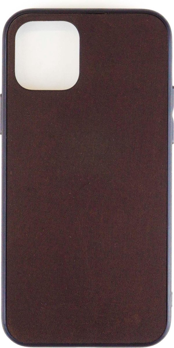 Leren Telefoonhoesje iPhone 11 Pro – Bumper case - Chocolade Bruin