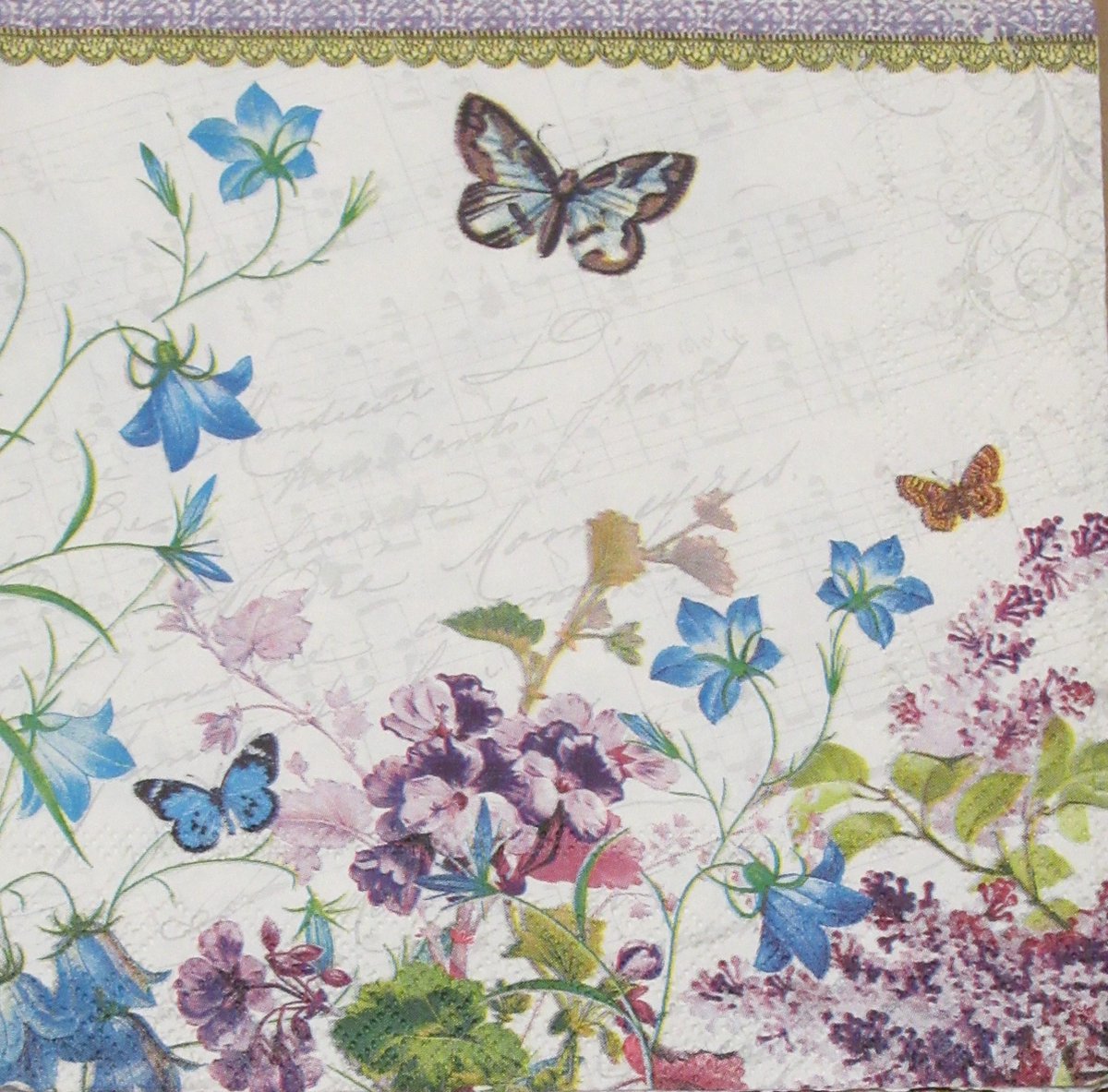 Servetten Romantic Pure 33 x 33 cm
