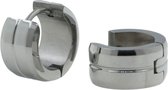 Kaisa Jewelry Split silver oorringen