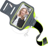 Mobiparts Comfort Fit Sport Armband Huawei P20 Lite Groen