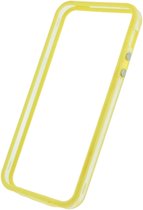 Xccess Bumper Case Apple iPhone 5 Transparant/Yellow