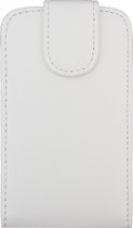 Xccess Leather Flip Case LG Optimus L3 II E430 White
