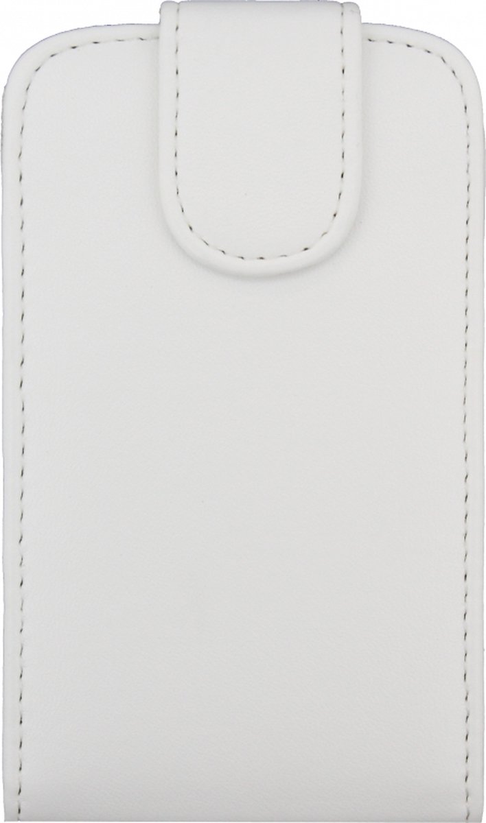 Xccess Leather Flip Case LG Optimus L3 II E430 White